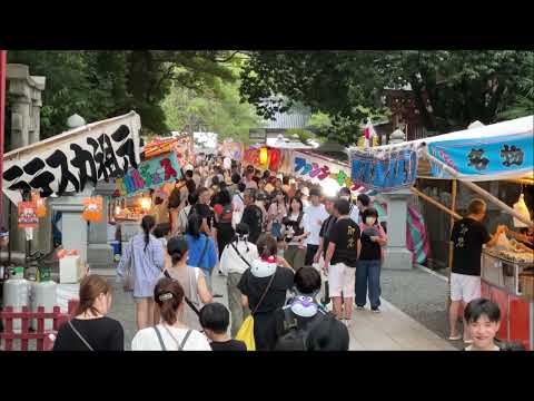 2023 Tsuruga Festival Arcade y Kehi Shrine Puestos de comida, Tsuruga Matsuri (Festival Tsuruga), Fukui (2023.9.4)