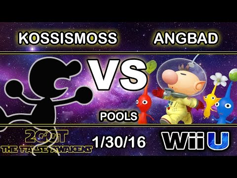 2GGT: The False Awakens - KOSSismoss (Mr. Game & Watch) Vs. 2Scoops | Angbad (Olimar) Pools
