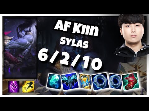 Sylas vs Kennen EVERFROST AF Kiin TOP (6/2/10) - v10.24