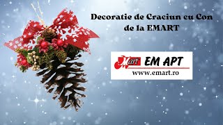 Decoratie de Craciun cu Con de la EMART?