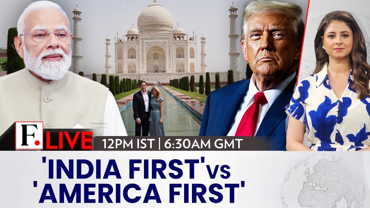 LIVE: Rubio at Taj Mahal After Trump's Big Praise For PM Modi | Firstpost Live