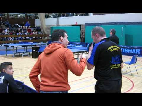 Tafeltennis Laatste set finale Heren B...BK..2016