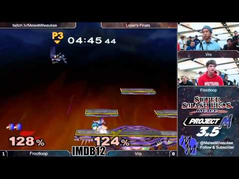 IMDB12 - Frootloop (Falco) vs Vro (Marth) - Melee Loser's Finals