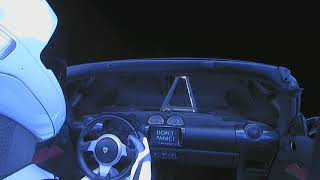 Roadster Pauses In LEO - LIVE Space X Falcon Heavy Tesla Roadster Testflight