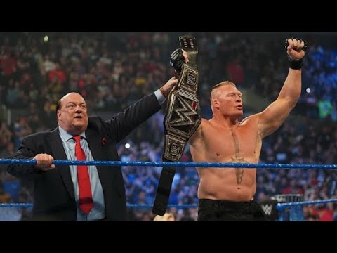 Brock Lesnar Vs Kofi Kingston WWE Championship Match SmackDown 4 October 2019 Highlights