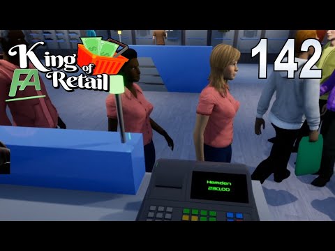 King of Retail #142 An der Kasse viel zu tun #Konzern Modus #Wirtschaftssimulation #deutsch