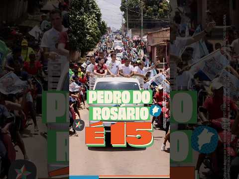 Pedro do Rosário mostrou sua força! 💚🏍️ Ao lado do nosso povo, sempre do lado certo!