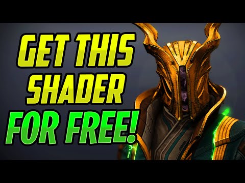 BEST Gold Shader That Actually ANYONE Can Get For FREE Right Now! (For September) | Destiny 2