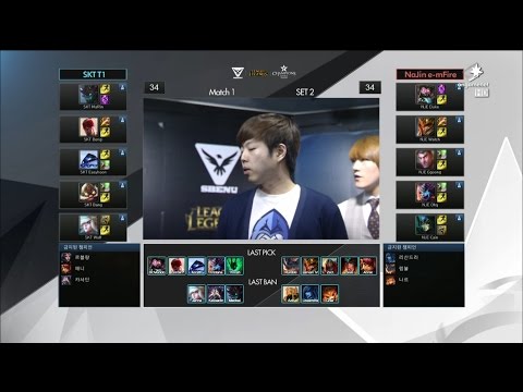 LCK NaJin vs SKT T1 Game 2 Highlights (Champions Spring Korea)