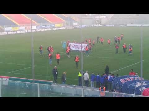 Fine partita Taranto - Sorrento 3-0