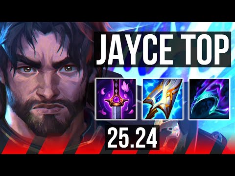 JAYCE vs JAX (TOP) | Good KDA: 16/2/0 | KR Master | 25.24