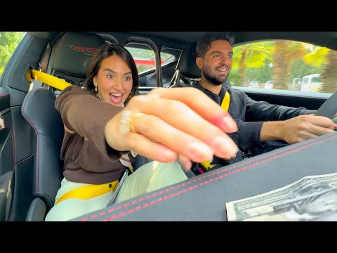 تحدي اللي يطول الفلوس ياخذهم 🏎️💰😂