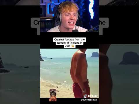 Crazy Tsunami Footage! 😱