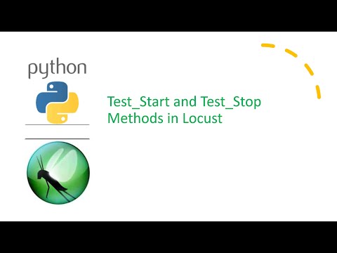 Locust Beginner Class 16: Test_Start and Test_Stop Methods in Locust