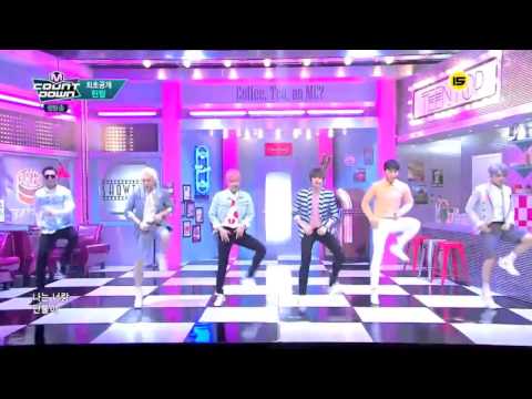 [25/06/15] TEENTOP Ah-Ah @ Apresentação no M!Countdown