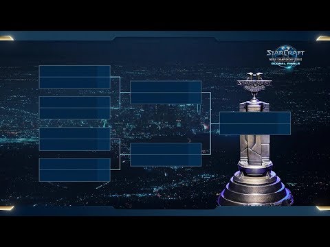 Quarterfinal Bracket Drawing - 2018 WCS Global Finals - StarCraft II