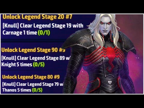 THE MOST EXPENSIVE BOSS TO FIGHT?!? KNULL STAGE 1-99 REWARDS & REQUIREMENTS | Marvel Future Fight