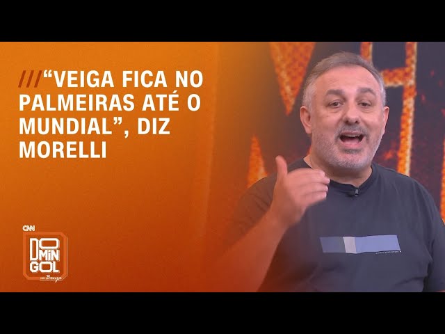 Veiga fica no Palmeiras até o Mundial, diz Morelli | DOMINGOL