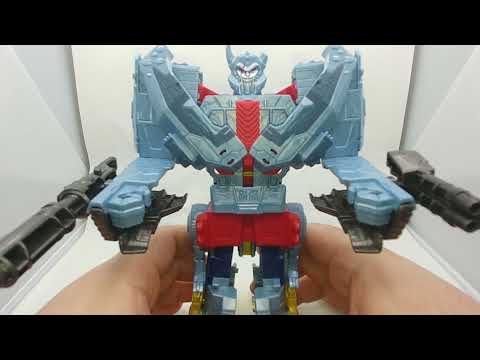 Chuck's Reviews Transformers Bumblebee Cyberverse Adventures Dinobots Unite Dino Combiners Slugtron