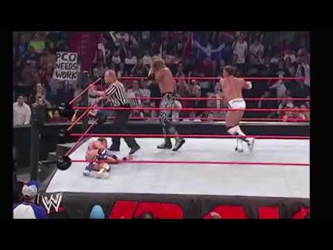 La Rèsistance Wins The World Tag Team Titles in Montréal (WWE Monday Night RAW: May 31, 2004)