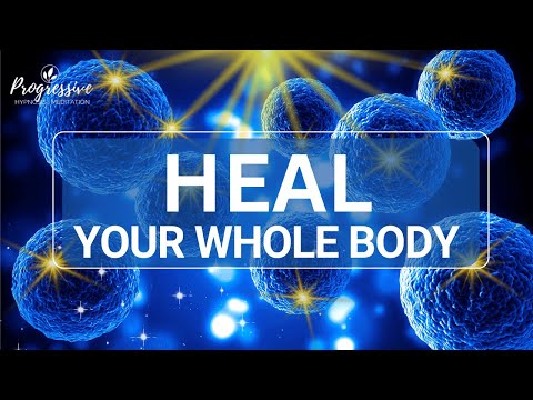 HEAL Guided Sleep Meditation - Heal your Body as you Sleep | Summon Your Cells to Heal : Dark Screen