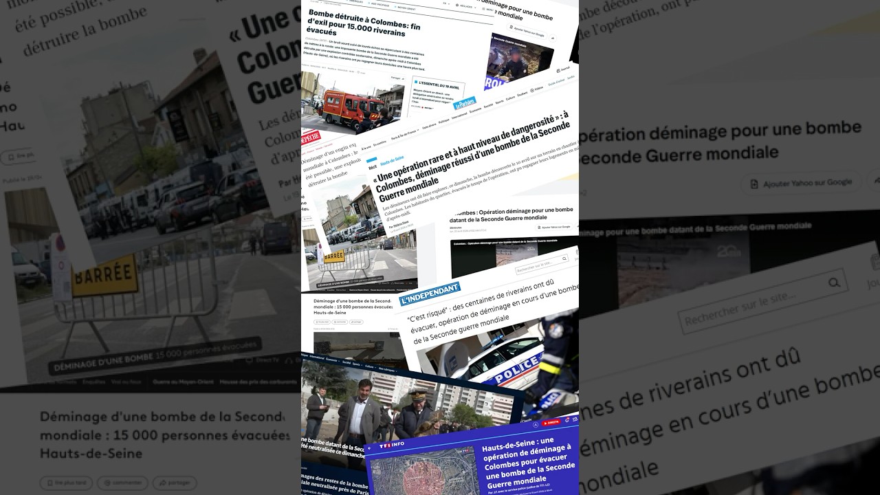 Bombe à Colombes : et si c'était notre quotidien ?