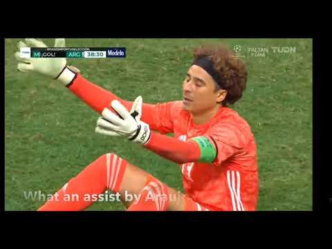 Nestor Araujo 3 assists vs Argentina 🔥😎