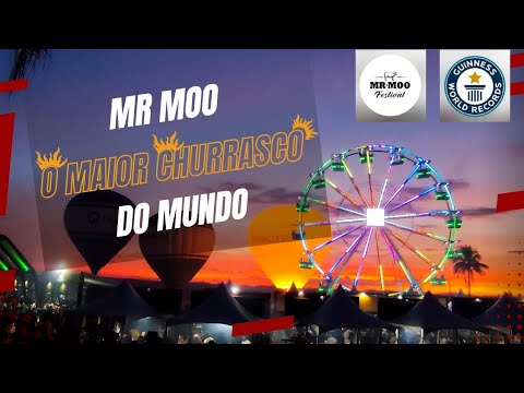 O Maior Churrasco do Mundo. Mr Moo. Leonardo, Zé Zé di Camargo e Os Menoti