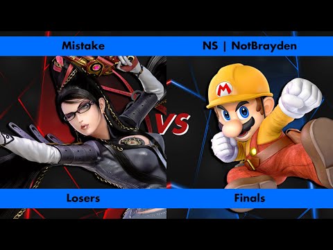 No Style Skirmish - Mistake (Bayonetta) vs NotBrayden (Mario) Losers Finals - Ultimate Singles