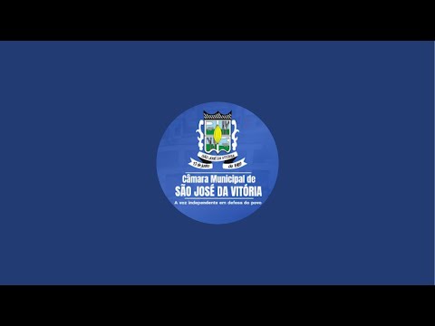 CÂMARA MUNICIPAL DE SÃO JOSÉ DA VITÓRIA está ao vivo!