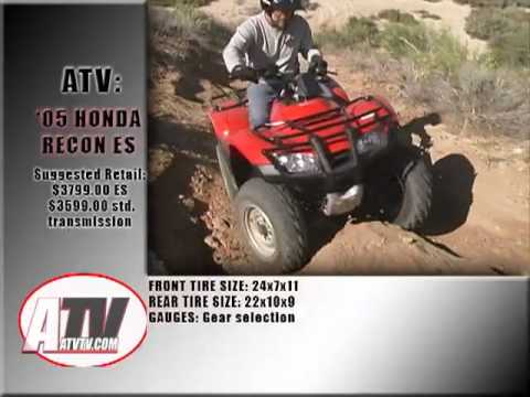 ATV Television Test - 2005 Honda Recon