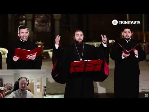 Roman Reacts: The TRONOS psaltic group of the Patriarchal Cathedral - Hymn of the Psalts