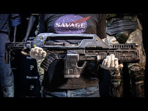The Aliens Colonial Marines M41A Pulse Rifle Prop!