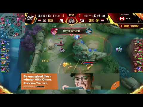 ONIC ESPORTS vs GEEK FAM Game 1 | MPL Invitational 2022 Day 4 | Grand Finals