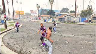 Grand Theft Auto V PS5 - Street Fights With Frankl