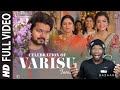 Celebration Of Varisu Video REACTION Thalapathy Vijay Rashmika Mandanna Thaman S