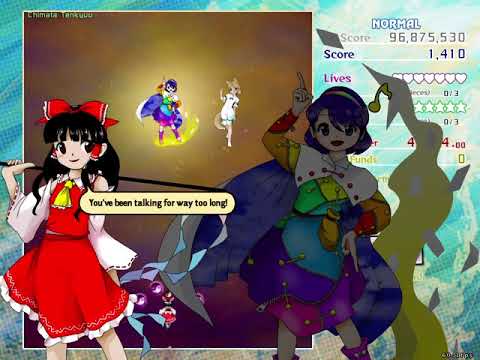 Touhou 18, Unconnected Marketeers, Lore Playthrough, Stage 6, Reimu