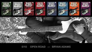 BASS ALONG/Dunkelblaues Buch/Open Road - Bryan Adams
