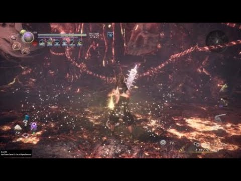 Nioh 2 Depths of The Underworld daily run. Axe build.