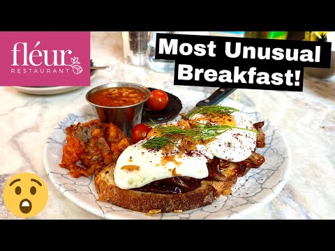 Trying Most Unusual Breakfast - What was in it?