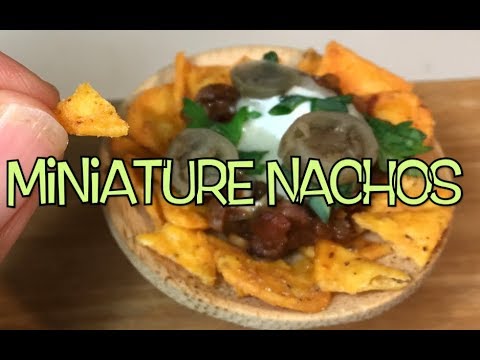 Cinco de Mayo, Worlds Smallest Nachos real Tiny Food  Miniature Meals in a mini kitchen.Ep 19