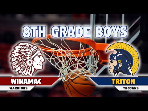 Winamac at Triton - 8th Grade Boys Basketball 🏀 12-3-2020