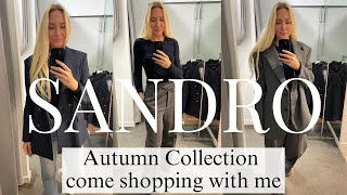 SANDRO HAUL TRY ON AUTUMN WINTER COLLECTION | COME SHOPPING WITH ME TO SANDRO PARIS