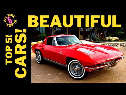 Top 5 Most Beautiful Cars! In Stunning 4K Resolution!