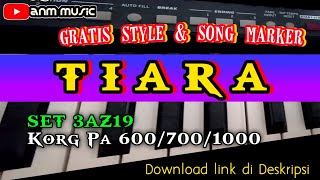 Download lagu SONG & STYLE || TIARA GRATIS DOWNLOAD KORG PA SERIES mp3