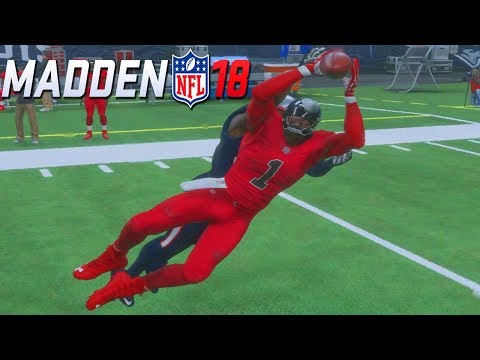 Madden 18 Career Mode WR Ep 6 - BEAUTIFUL DIVING CATCH IN THE RAIN VS PATRIOTS!