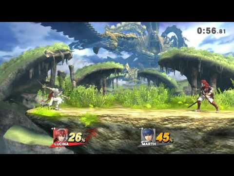 Lucina(Me) vs Marth(CPU)