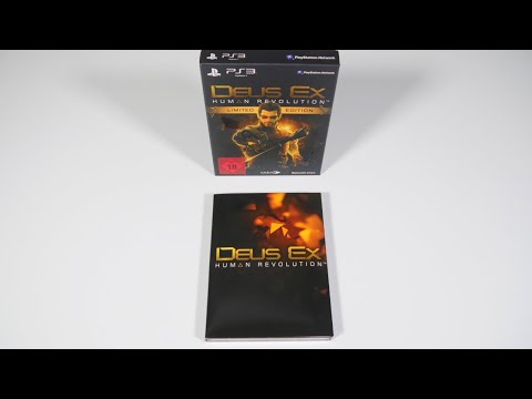 Deus Ex Human Revolution Limited Edition Unboxing
