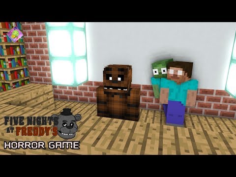 Monster School : FNAF HORROR ESCAPE CHALLENGE  - Scary Minecraft Animation