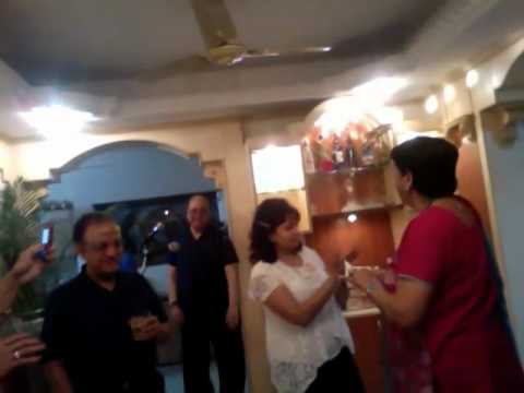 Milinda's Birthday cake cutting